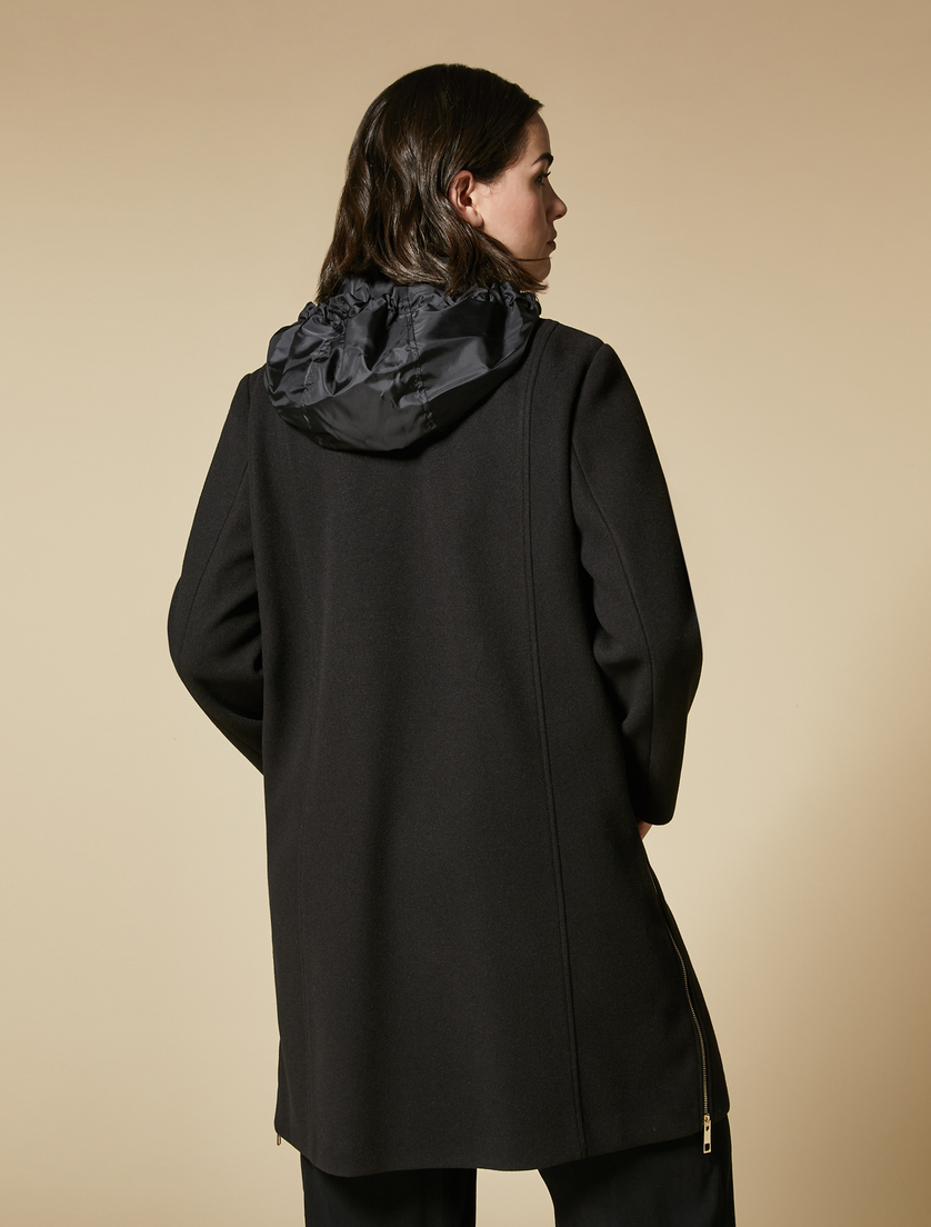 Jersey jacket - Black - Marina Rinaldi - 3
