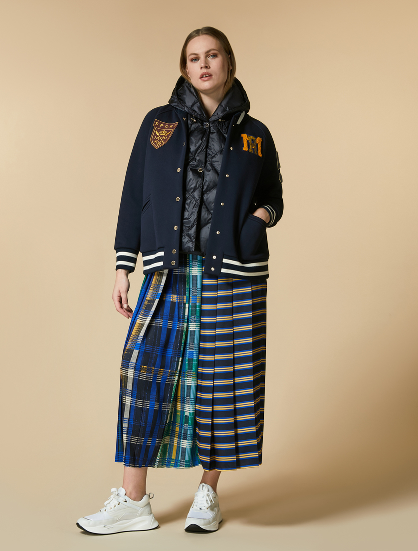 Bomberjacke mit Stickerei - Dunkelblau - Marina Rinaldi - 4