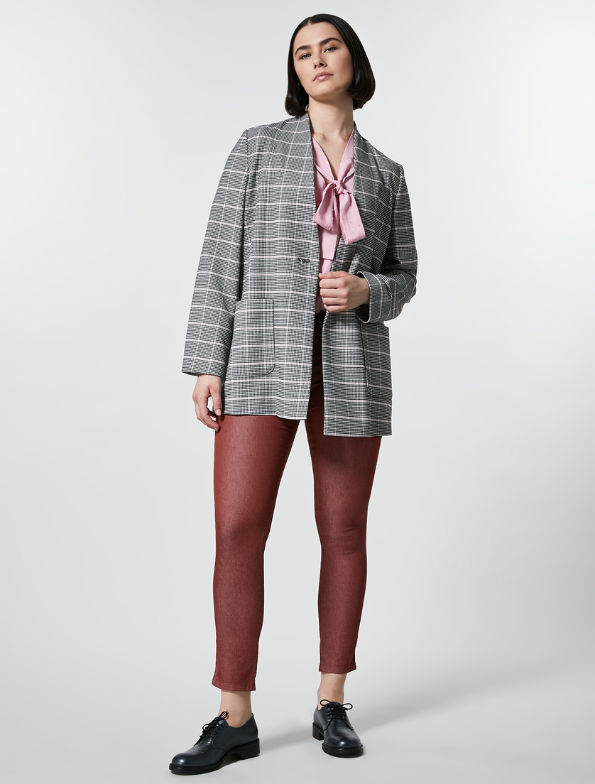 Cotton drill jeggings - Brown - Marina Rinaldi - 5
