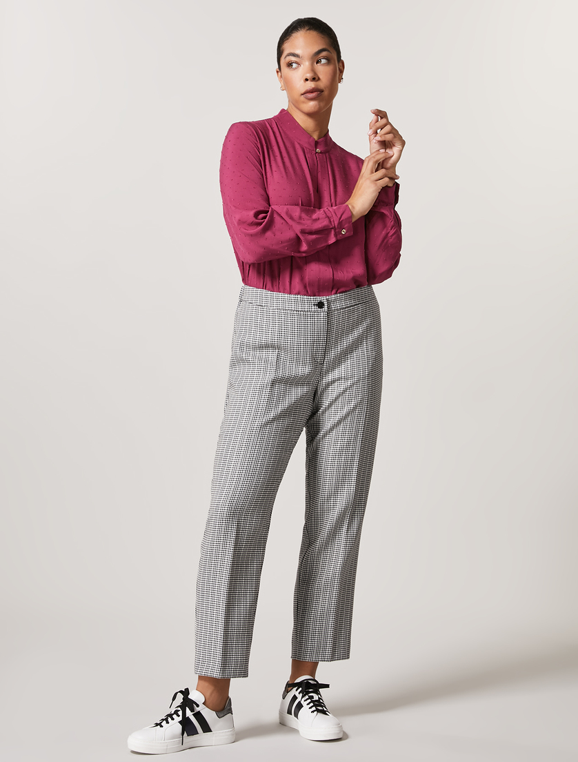 Stretch trousers - Black - Marina Rinaldi