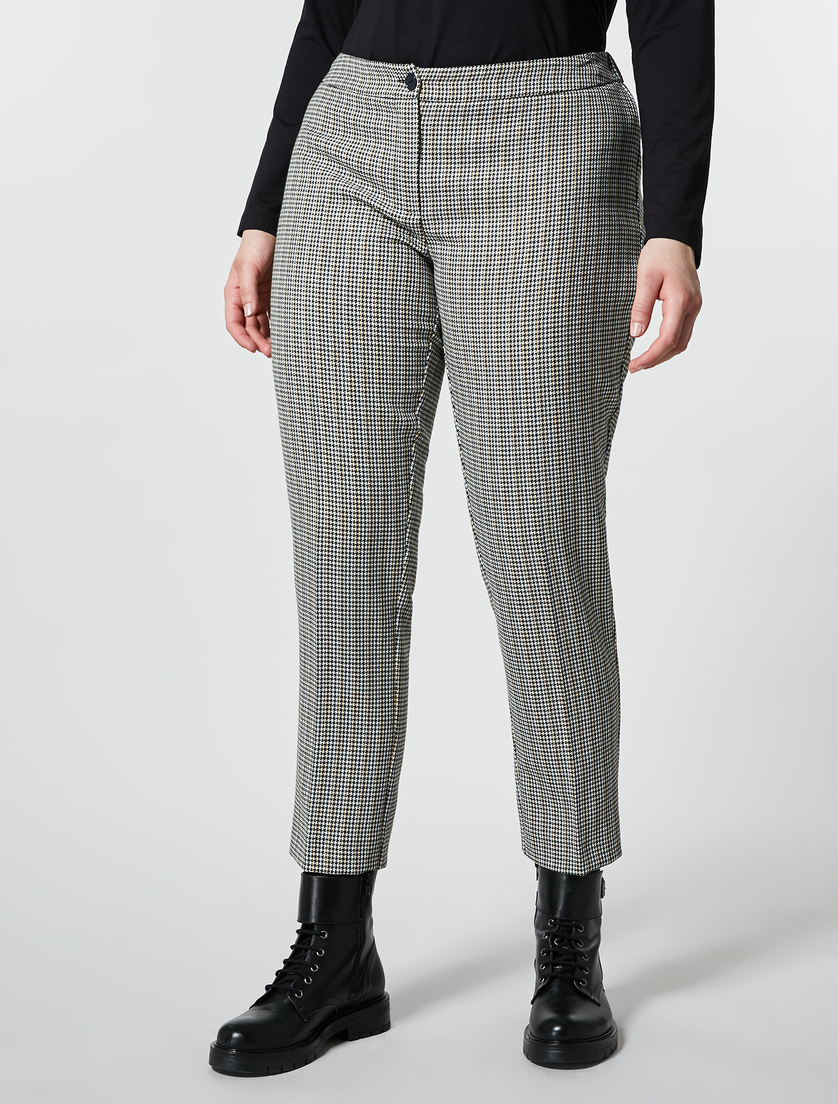 Stretch trousers - Dark green - Marina Rinaldi - 2