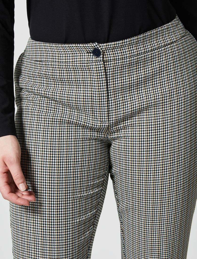 Stretch trousers - Dark green - Marina Rinaldi - 3
