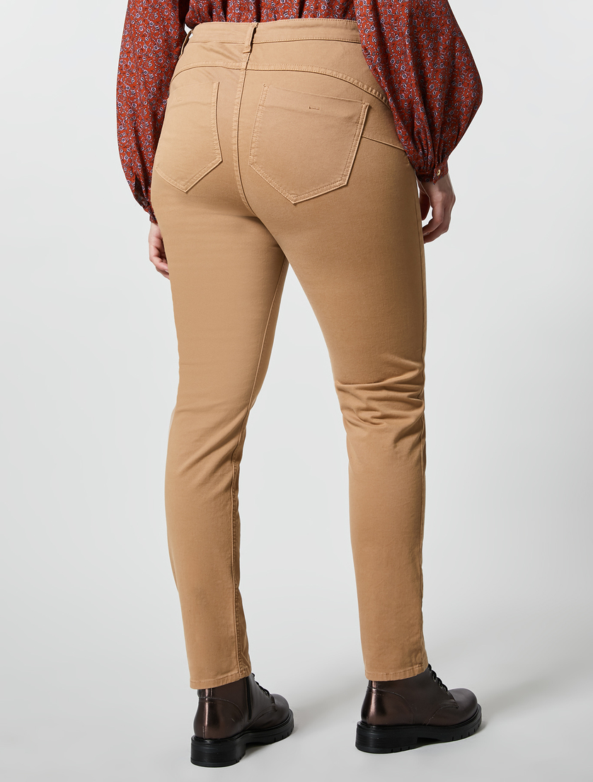 Shaping-Fit-Hose aus Gabardine - Braun - Marina Rinaldi - 4