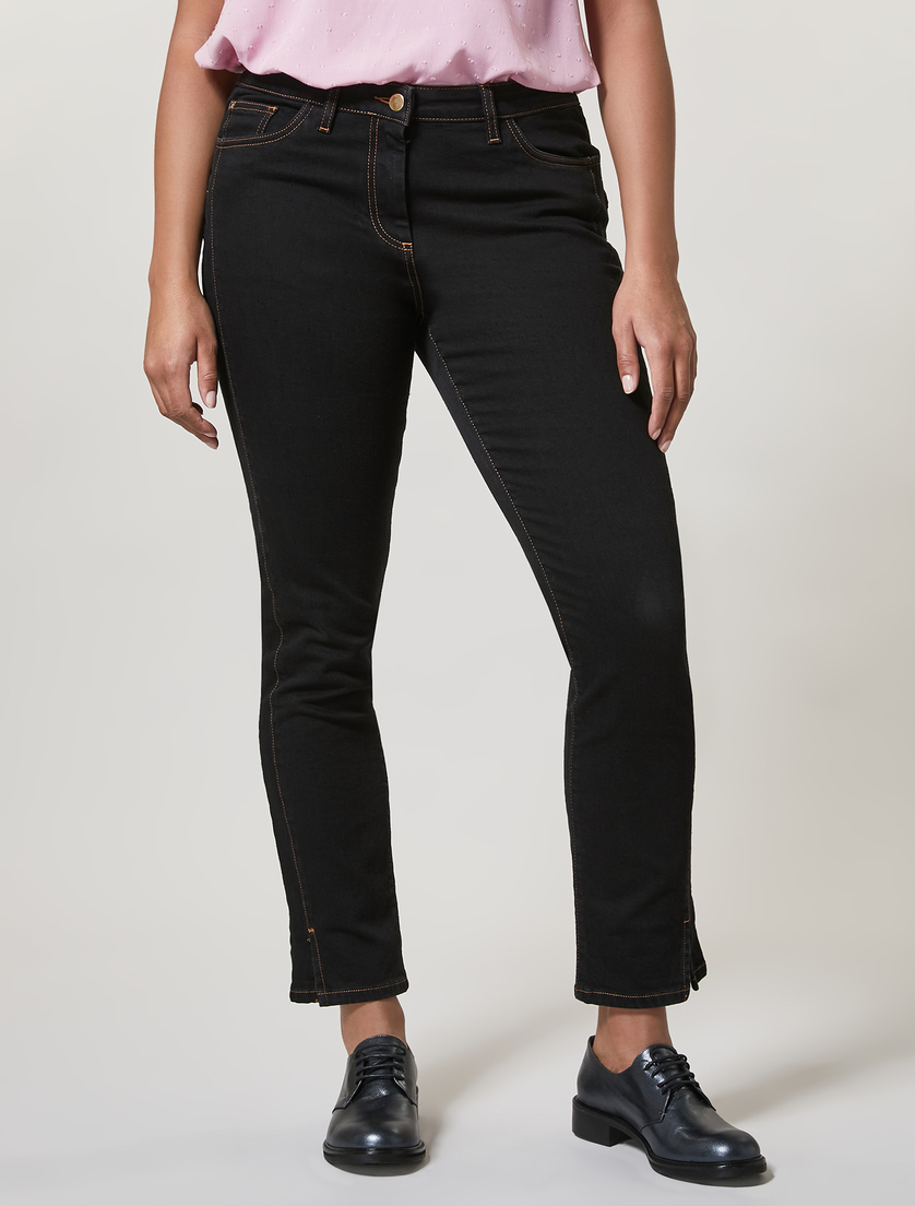 Shaping-Fit-Jeans aus Super-Stretch-Denim - Schwarz - Marina Rinaldi - 2