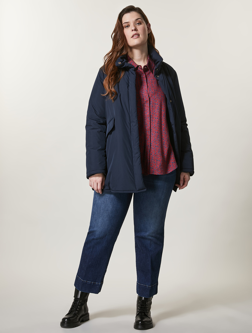 Super stretch denim jeans - Dark navy - Marina Rinaldi - 5