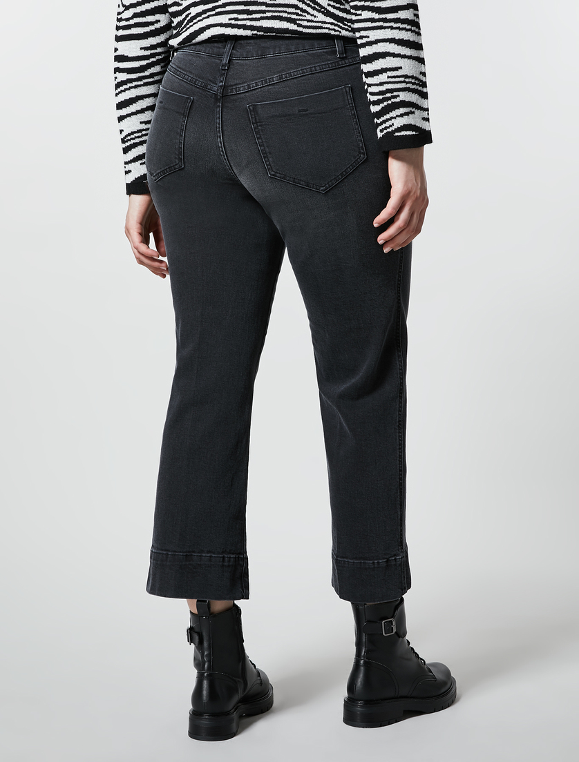 Jeans aus Super-Stretch-Denim - Schwarz - Marina Rinaldi - 4