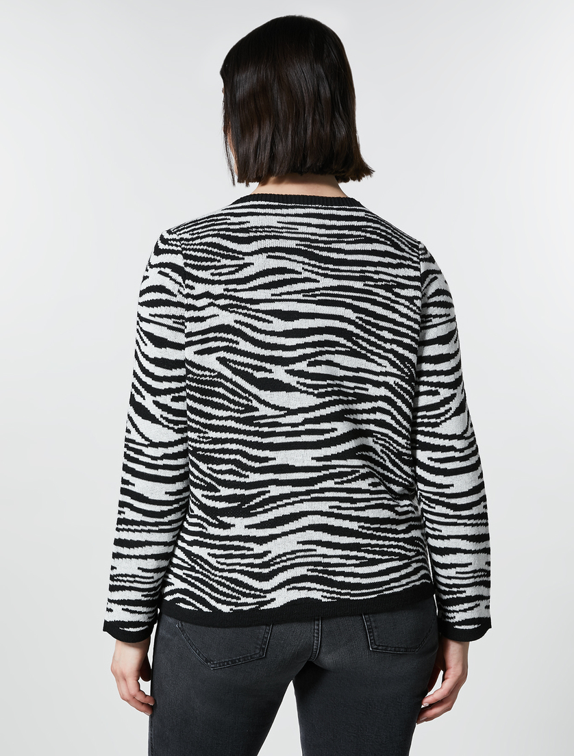 Pullover aus Wollgemisch und Alpaka - Schwarz - Marina Rinaldi - 3