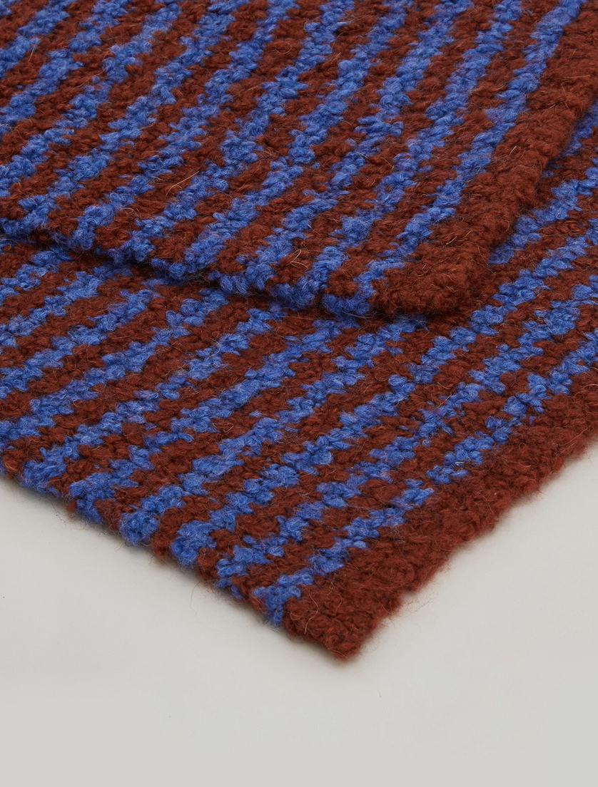 Wool-blend scarf - Brown - Marina Rinaldi - 3