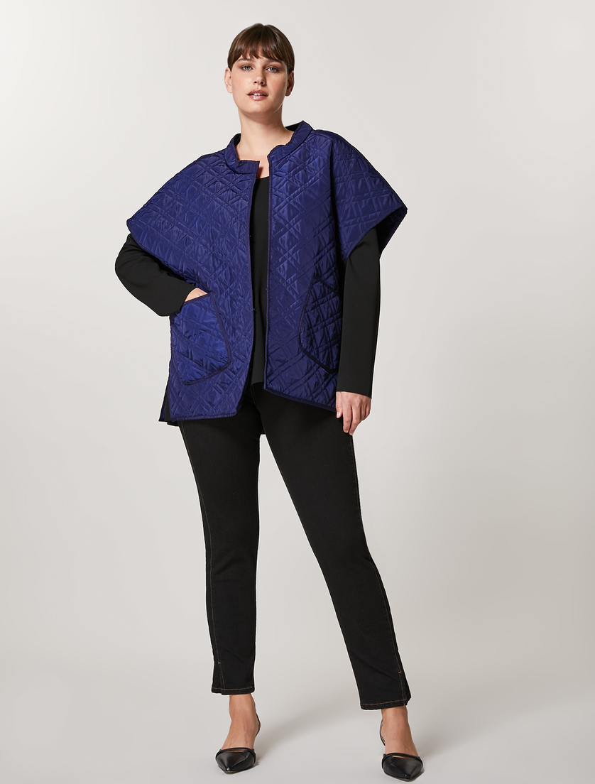 Scuba jersey sweatshirt - Black - Marina Rinaldi - 4
