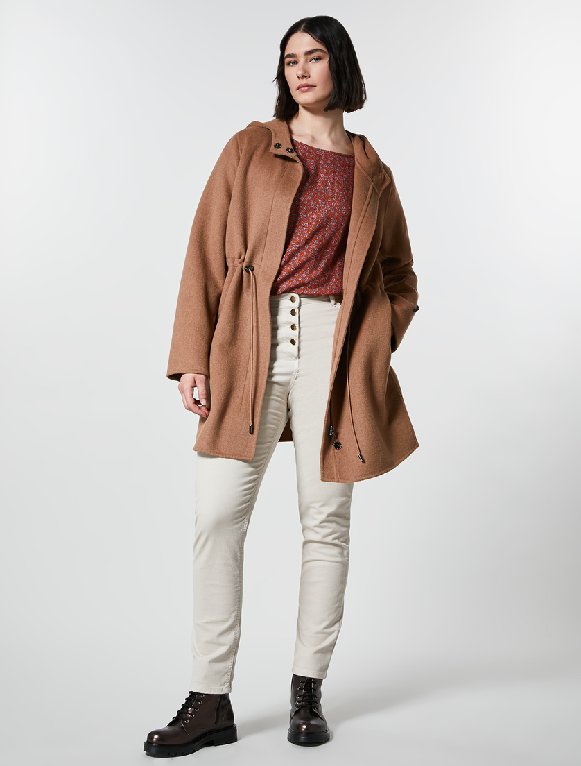 Bluse aus Viskose - Rostfarbe - Marina Rinaldi - 4