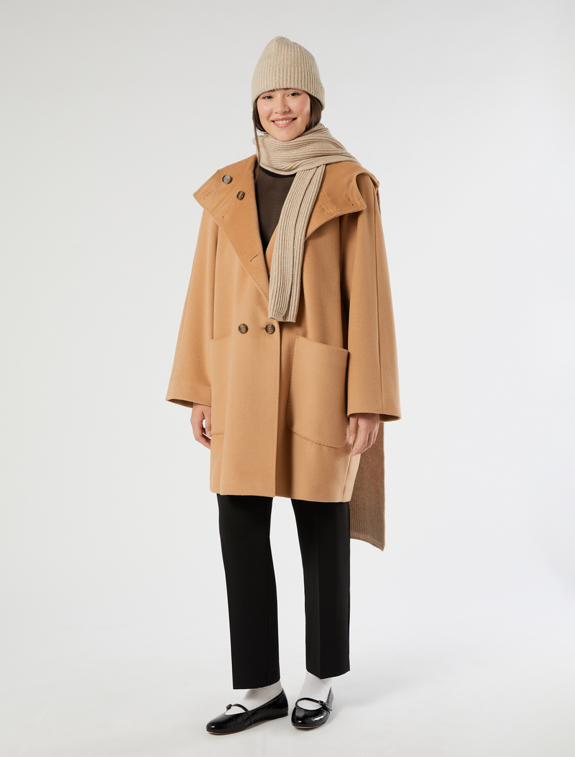 Coat in pure wool drap - BEIGE - Marina Rinaldi - 2 Coat in pure wool drap - BEIGE - Marina Rinaldi - 2