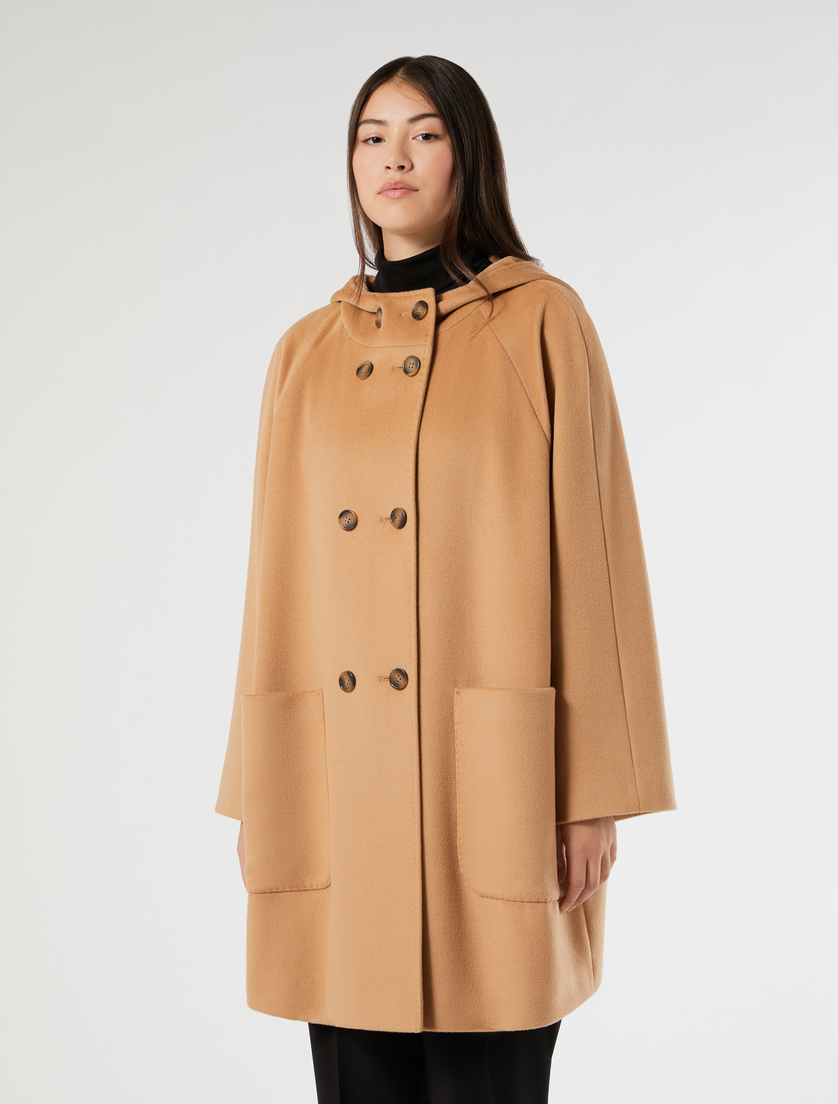 Coat in pure wool drap - BEIGE - Marina Rinaldi - 3 Coat in pure wool drap - BEIGE - Marina Rinaldi - 3