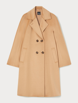 Coat in pure wool drap - Marina Rinaldi