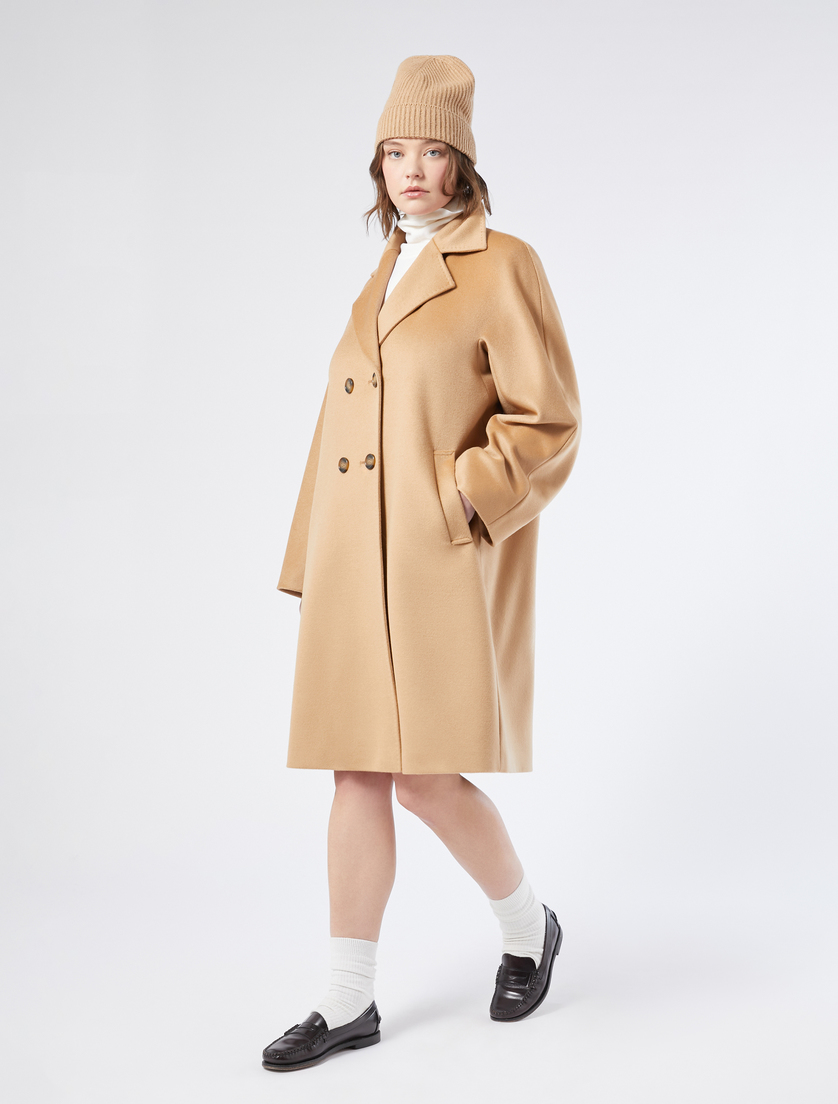 Coat in pure wool drap - BEIGE - Marina Rinaldi - 2 Coat in pure wool drap - BEIGE - Marina Rinaldi - 2