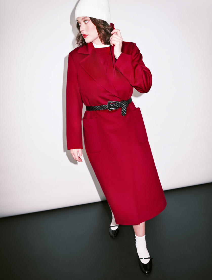 Pure wool broadcloth coat - Marina Rinaldi