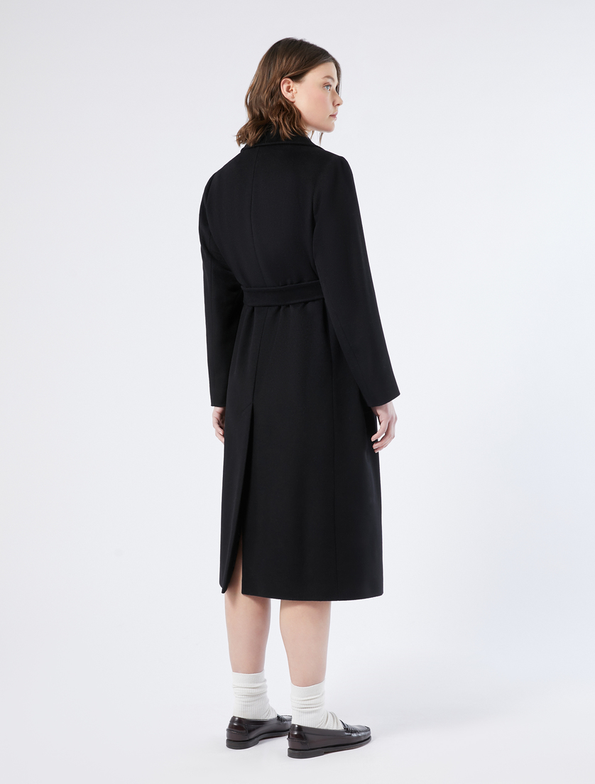 Manteau en drap de pure laine - NOIR - Marina Rinaldi - 4 Manteau en drap de pure laine - NOIR - Marina Rinaldi - 4
