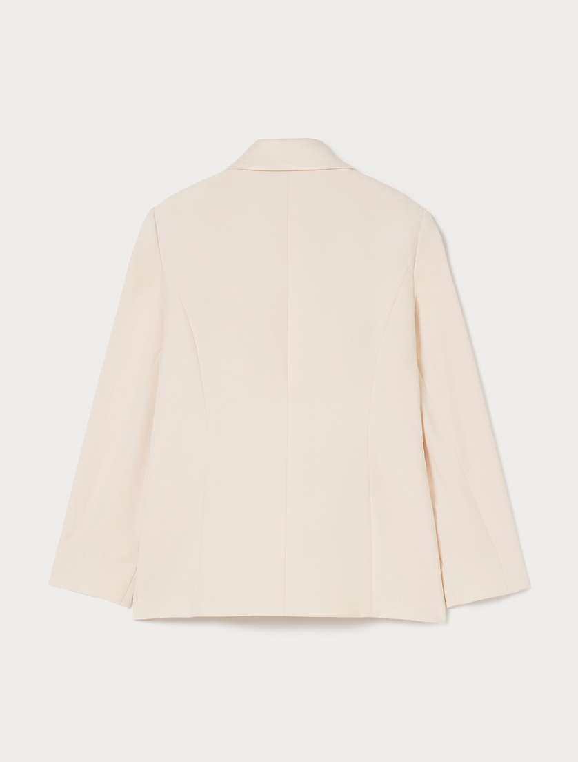 Envers satin crêpe blazer - POWDER - Marina Rinaldi - 4 Envers satin crêpe blazer - POWDER - Marina Rinaldi - 4