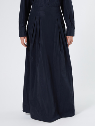 Taffeta skirt - ULTRAMARINE