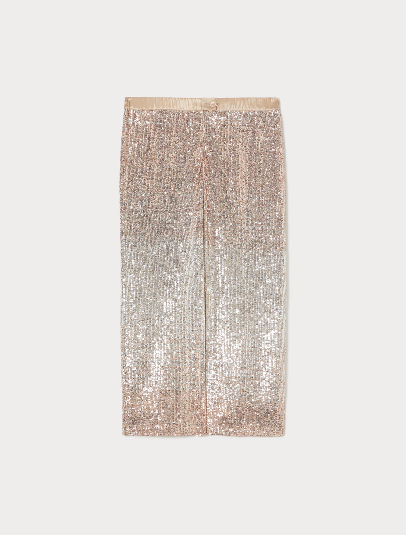 Nuanced sequin skirt - BRONZE - Marina Rinaldi - 4 Nuanced sequin skirt - BRONZE - Marina Rinaldi - 4