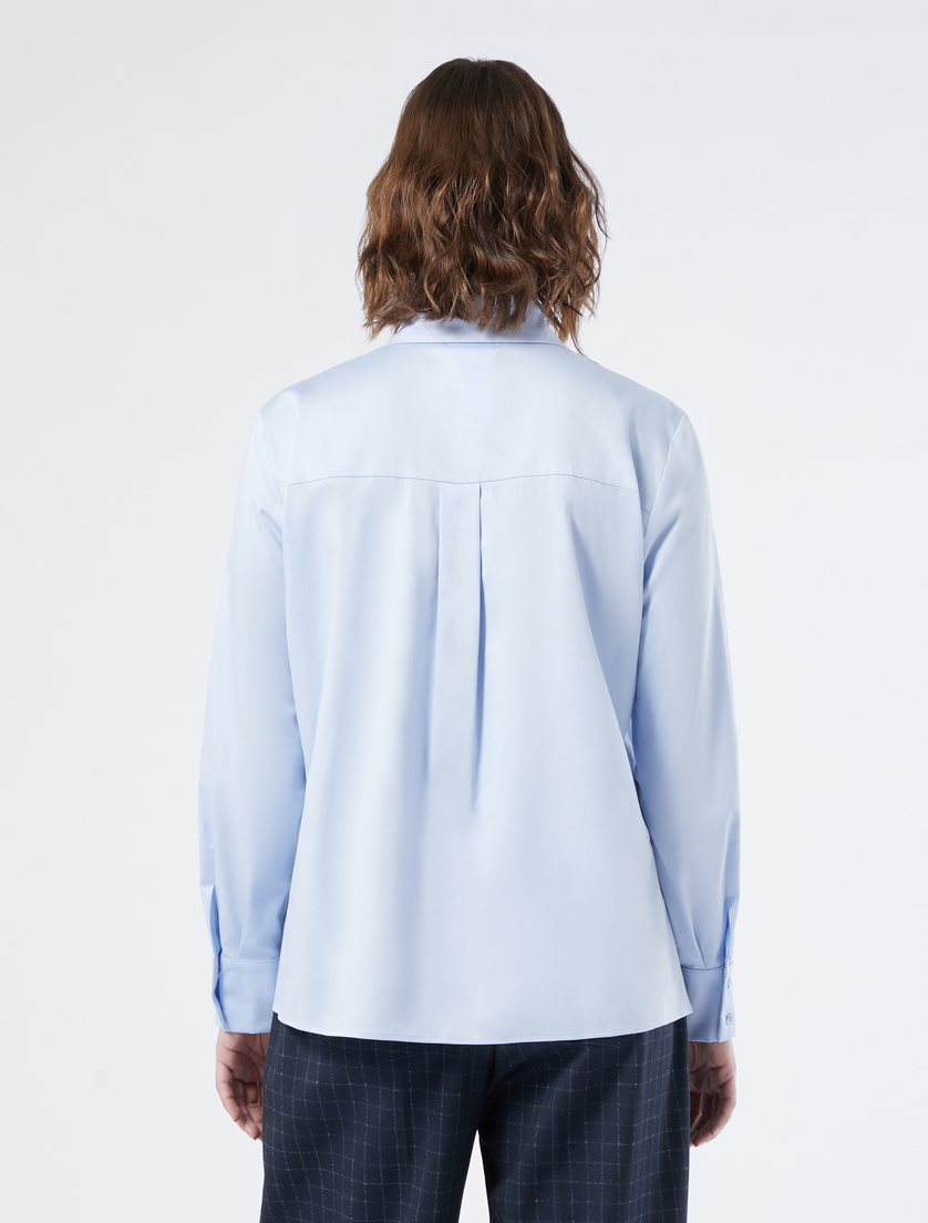 Camicia in raso - CIELO - Marina Rinaldi - 4