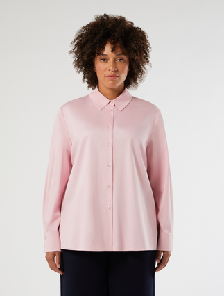 Camicia in raso - ROSA CONFETTO