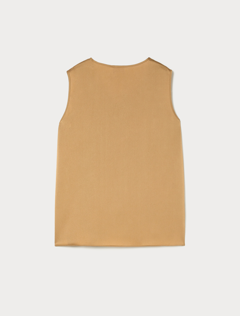 Satin top - CAMEL - Marina Rinaldi - 4