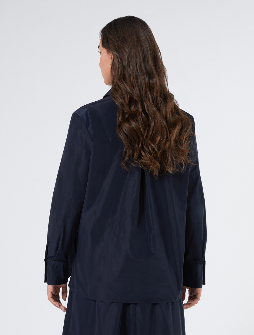 Taffeta shirt - ULTRAMARINE - Marina Rinaldi - 4