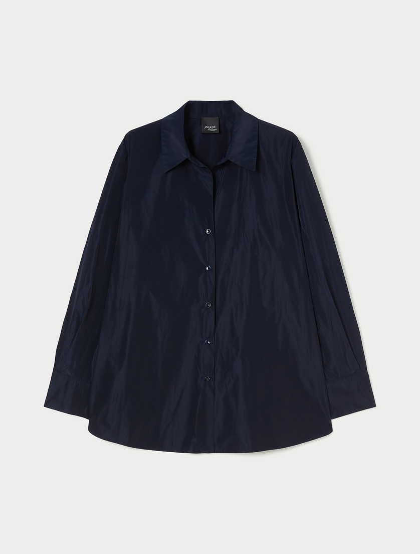 Taffeta shirt - ULTRAMARINE - Marina Rinaldi