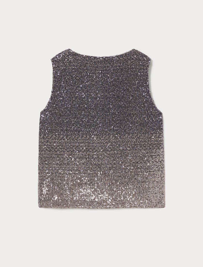 Nuanced sequin top - AVIO - Marina Rinaldi - 4 Nuanced sequin top - AVIO - Marina Rinaldi - 4