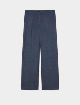 Weite Flanellhose - Marina Rinaldi