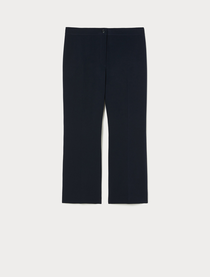 Twill fabric trousers - MIDNIGHTBLUE - Marina Rinaldi Twill fabric trousers - MIDNIGHTBLUE - Marina Rinaldi