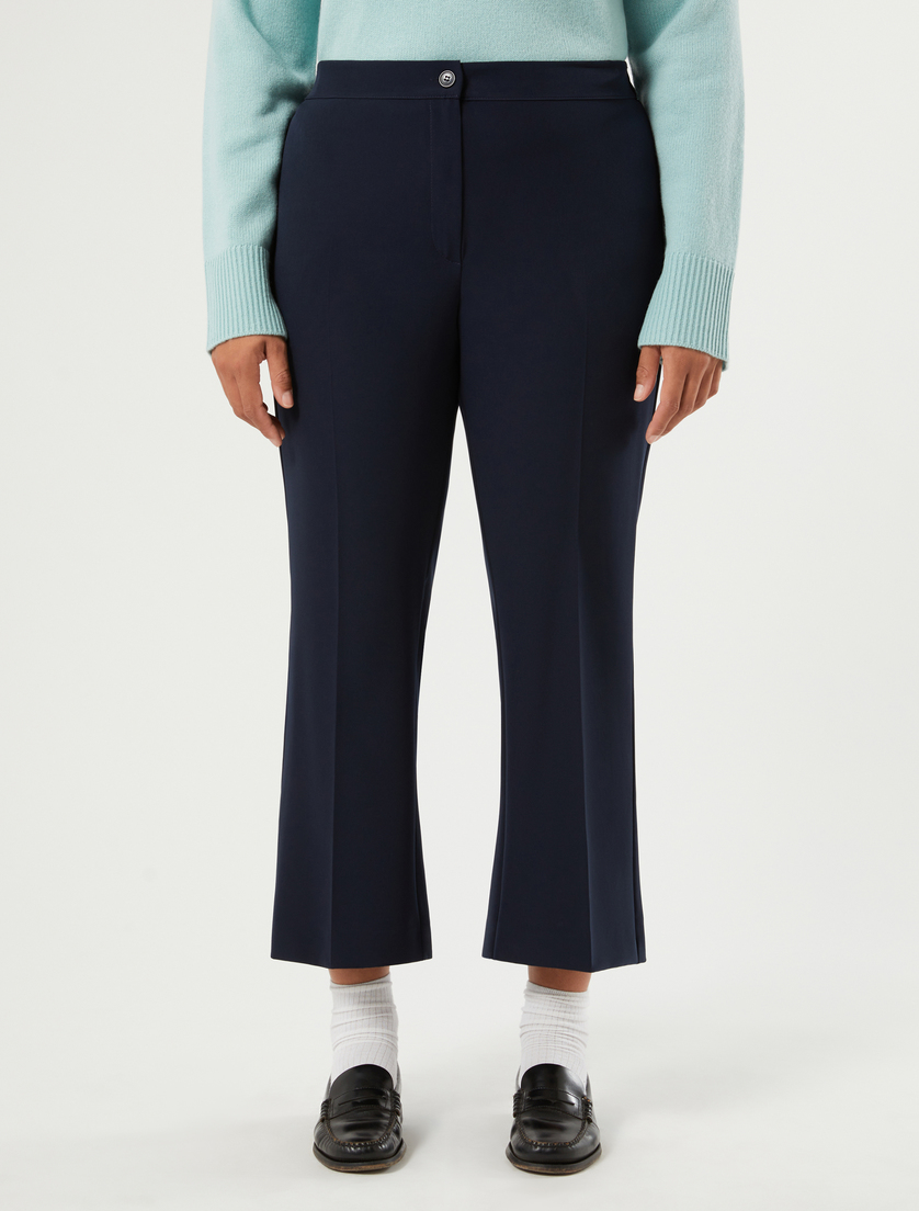 Twill fabric trousers - Marina Rinaldi