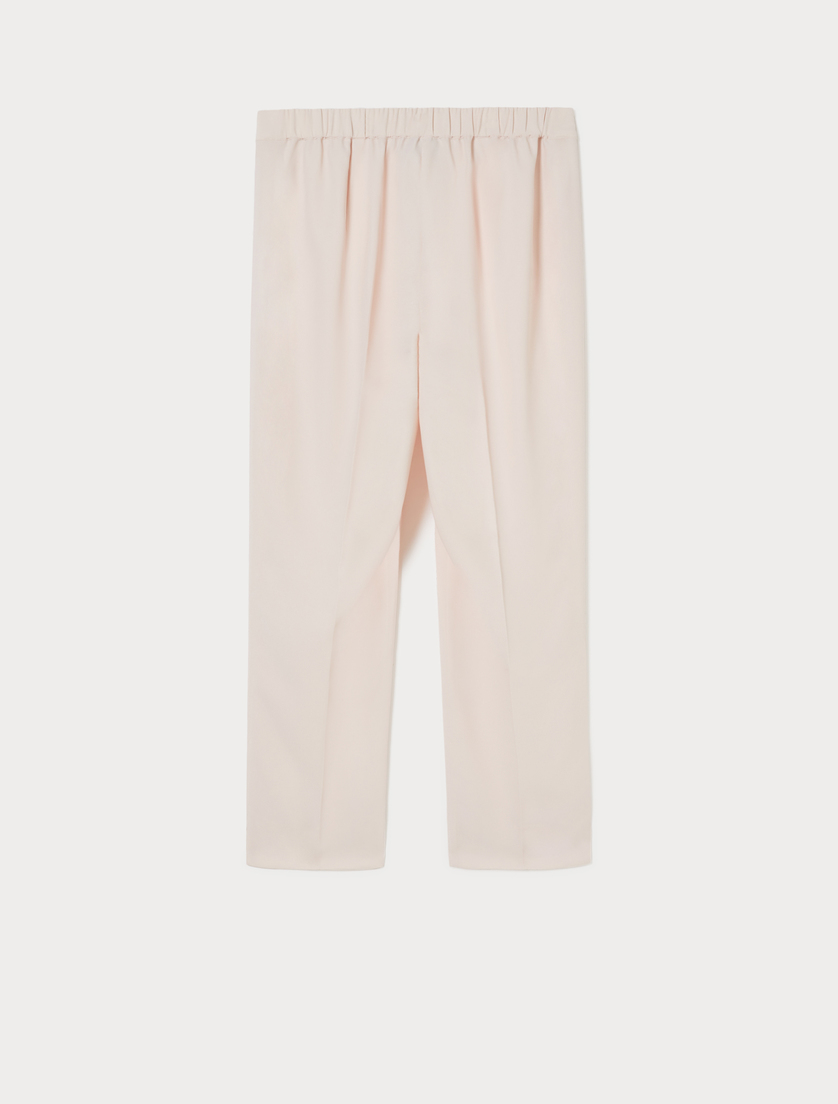 Crepe envers satin trousers - POWDER - Marina Rinaldi - 4 Crepe envers satin trousers - POWDER - Marina Rinaldi - 4