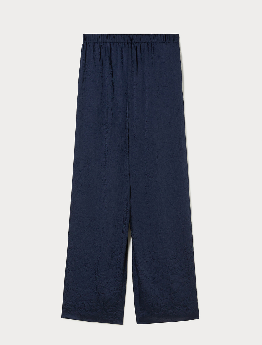 Twill trousers - ULTRAMARINE - Marina Rinaldi - 4