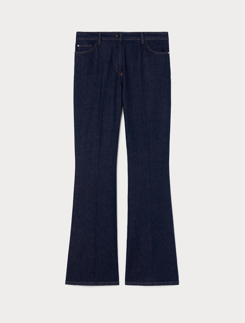 Flared denim jeans - MIDNIGHTBLUE - Marina Rinaldi Flared denim jeans - MIDNIGHTBLUE - Marina Rinaldi