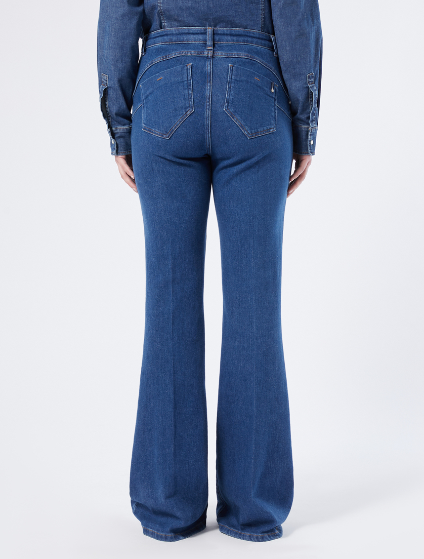 Flared denim jeans - BLUE JEANS - Marina Rinaldi - 4 Flared denim jeans - BLUE JEANS - Marina Rinaldi - 4