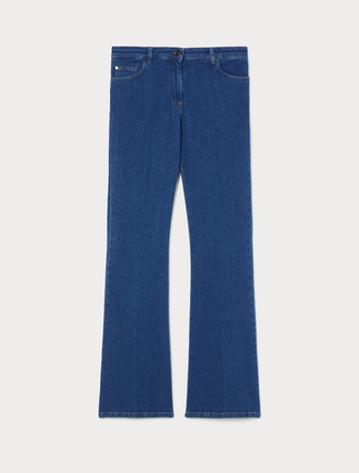 Flared denim jeans - Marina Rinaldi