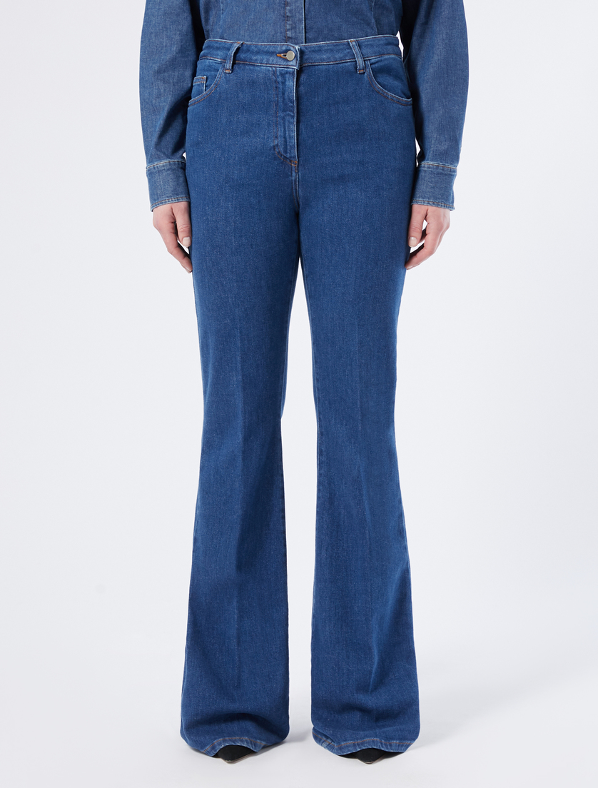 Flared denim jeans - BLUE JEANS - Marina Rinaldi - 3 Flared denim jeans - BLUE JEANS - Marina Rinaldi - 3