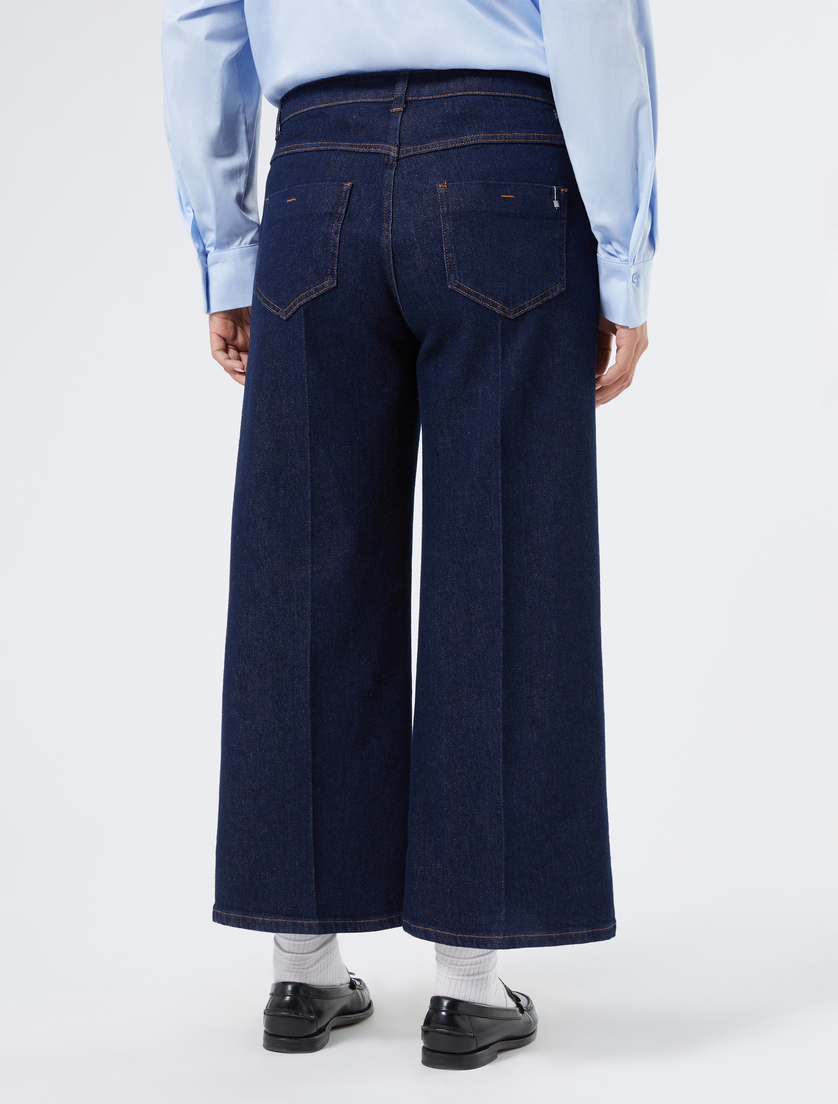 Wide-leg denim jeans - MIDNIGHTBLUE - Marina Rinaldi - 4 Wide-leg denim jeans - MIDNIGHTBLUE - Marina Rinaldi - 4