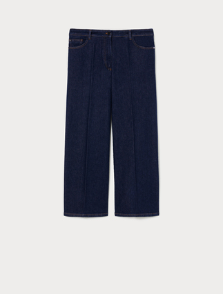 Weite Jeans aus Denim - Marina Rinaldi