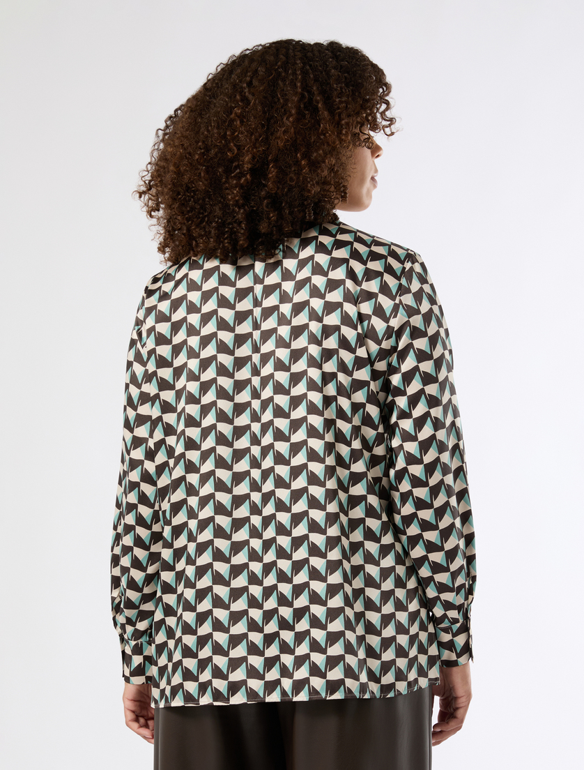 Twill tunic - IVORY - Marina Rinaldi - 4
