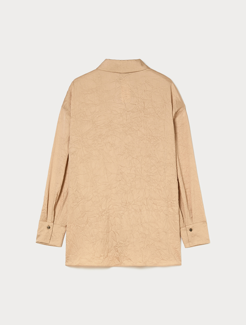Twill shirt - BEIGE - Marina Rinaldi - 4 Twill shirt - BEIGE - Marina Rinaldi - 4
