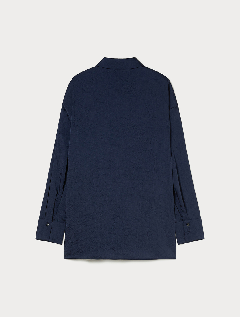 Twill shirt - ULTRAMARINE - Marina Rinaldi - 4