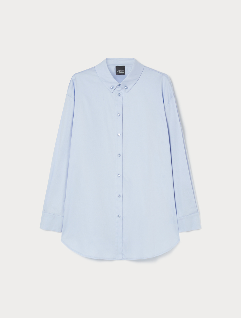 Camicia in raso leggero - CIELO - Marina Rinaldi