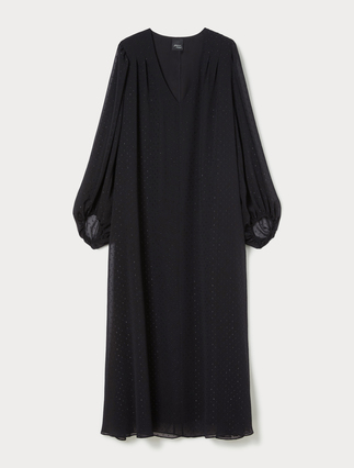 Lamé crepon dress - Marina Rinaldi