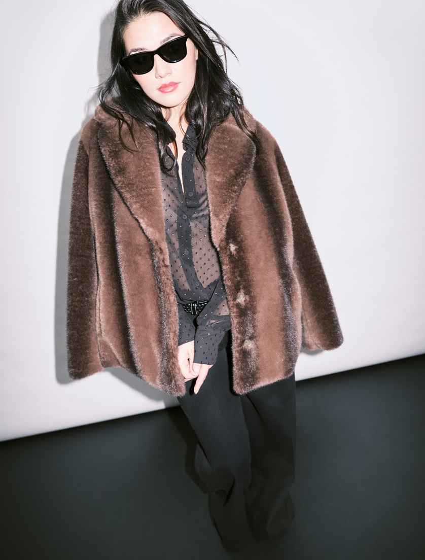 Camicia in creponne lamé - Marina Rinaldi