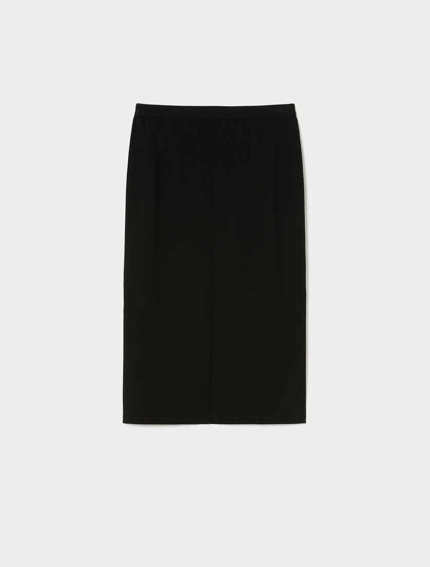 Viscose skirt - BLACK - Marina Rinaldi - 4 Viscose skirt - BLACK - Marina Rinaldi - 4