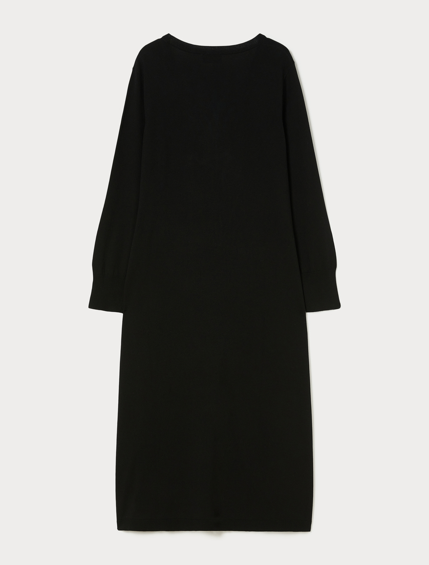 Viscose dress - BLACK - Marina Rinaldi - 4 Viscose dress - BLACK - Marina Rinaldi - 4