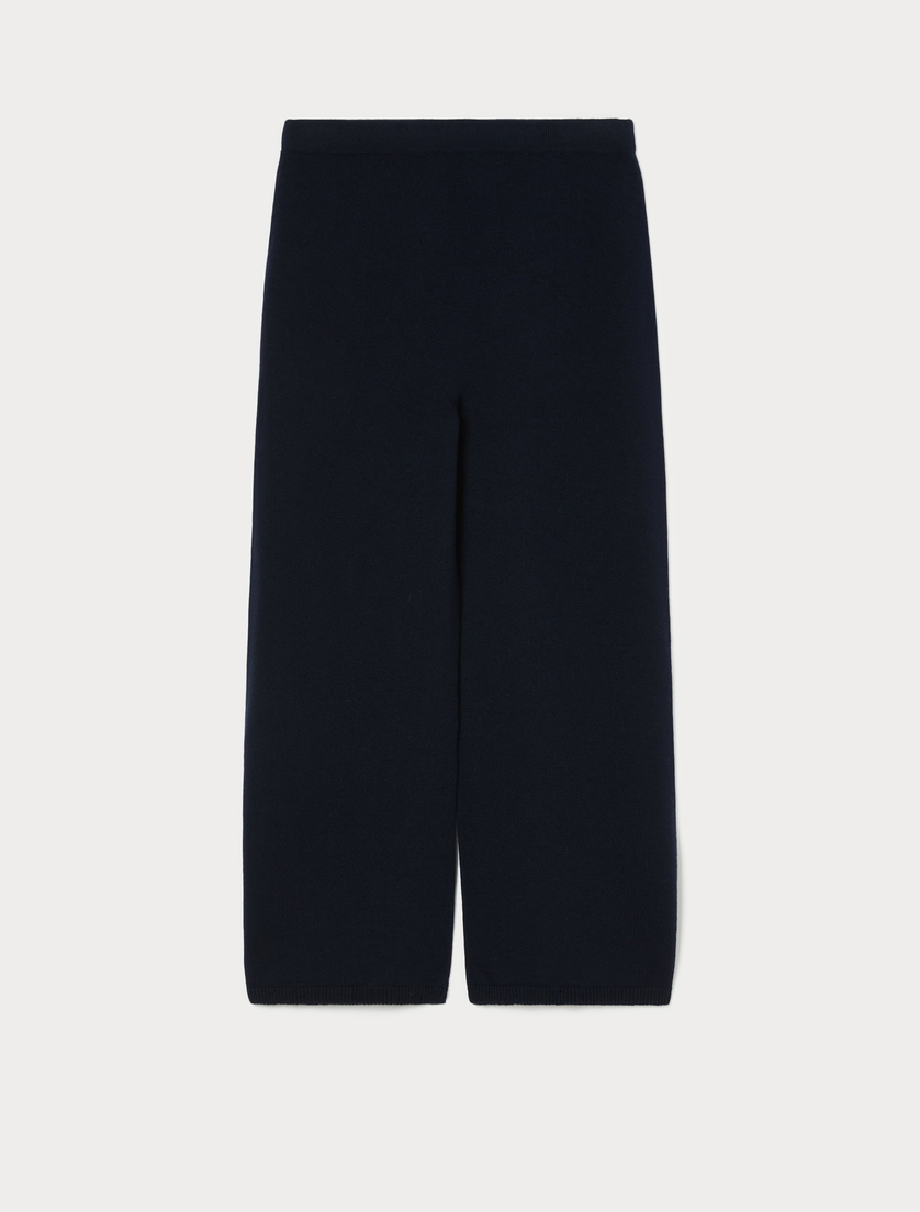 Pantaloni in misto lana merino - BLU NOTTE - Marina Rinaldi