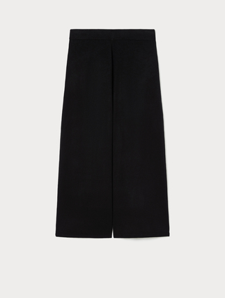 Wool blend knit trousers - Marina Rinaldi